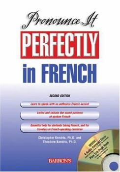 Paperback Pronounce It Perfectly in French with Audio CDs [With CD] Book