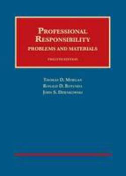 Hardcover Professional Responsibility: Problems and Materials Book