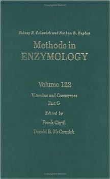 Hardcover Vitamins and Coenzymes, Part G (Volume 122) (Methods in Enzymology, Volume 122) Book
