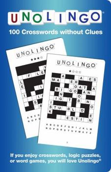 Paperback Unolingo: 100 Crosswords Without Clues Book