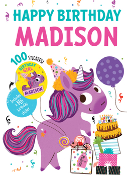 Hardcover Happy Birthday Madison Book