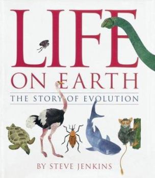 Hardcover Life on Earth: The Story of Evolution Book