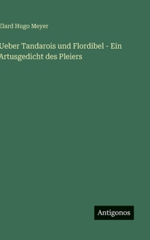 Ueber Tandarois und Flordibel - Ein Artusgedicht des Pleiers (German Edition)