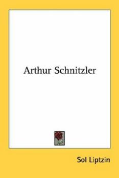 Paperback Arthur Schnitzler Book