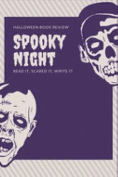 Paperback Halloween Book Review: Spooky Reading Log, Horror Story Fiction To Read, Guide Line Notebook for Horror Fiction Lover Book