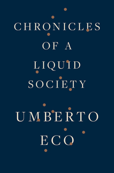 Hardcover Chronicles of a Liquid Society Book