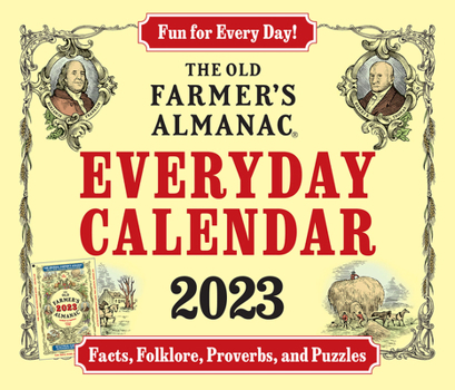Calendar The 2023 Old Farmer's Almanac Everyday Calendar Book