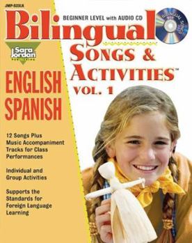 Hardcover Bilingual Songs & Activities: English-Spanish [Spanish] Book