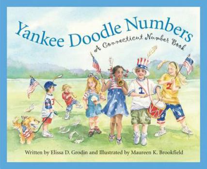 Hardcover Yankee Doodle Numbers: A Connecticut Number Book