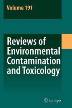 Paperback Reviews of Environmental Contamination and Toxicology 191 Book