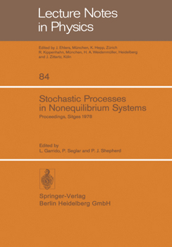 Paperback Stochastic Processes in Nonequilibrium Systems: Sitges International School of Statistical Mechanics, June 1978, Sitges, Barcelona/Spain Book