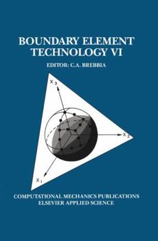 Hardcover Boundary Element Technology VI Book