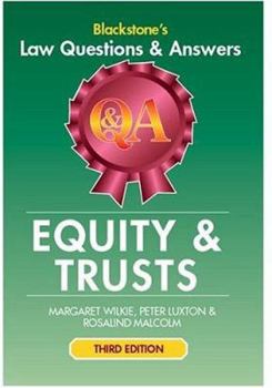 Hardcover Equity & Trusts: Law Questions & Answers Book