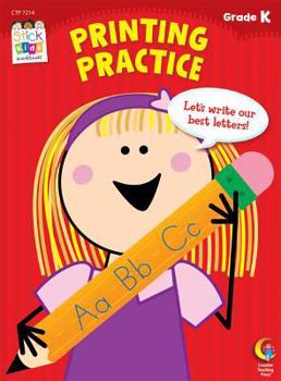 Paperback Printing Practice, Grade K Book