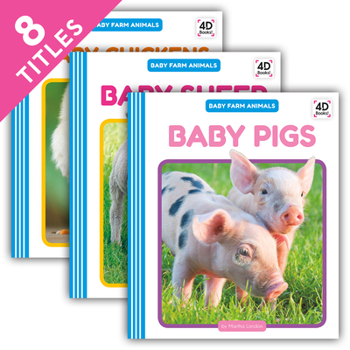 Library Binding Baby Farm Animals (Set) Book