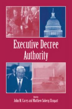 Paperback Executive Decree Authority Book