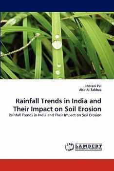 Paperback Rainfall Trends in India and Their Impact on Soil Erosion Book