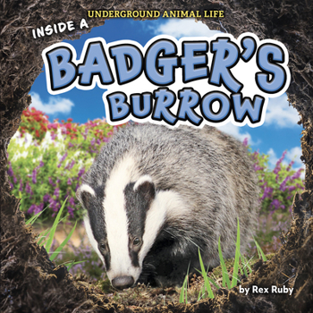 Paperback Inside a Badger's Burrow Book