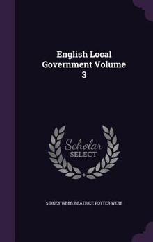 Hardcover English Local Government Volume 3 Book