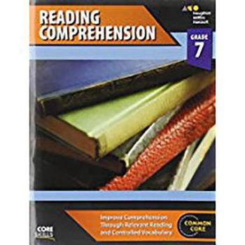 Paperback Core Skills Reading Comprehension Workbook Grade 7 Book
