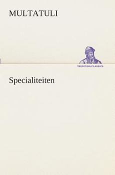 Paperback Specialiteiten [Dutch] Book