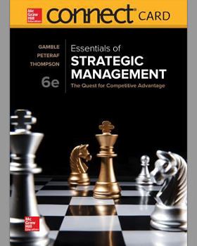 Connect 1-Semester Access Card for Essentials of Strategic Management