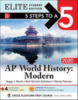 Paperback 5 Steps to a 5: AP World History: Modern 2020 Elite Student Edition Book