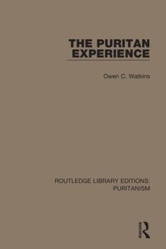 Paperback The Puritan Experience Book