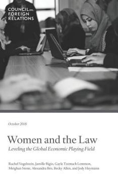 Paperback Women and the Law: Leveling the Global Economic Playing Field Book