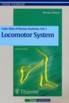 Paperback Color Atlas and Textbook of Human Anatomy, Vol. 1: Locomotor System [German] Book