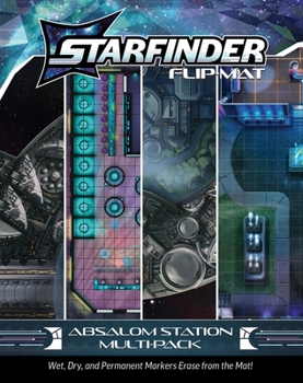 Loose Leaf Starfinder Flip-Mat: Absalom Station Multi-Pack Book
