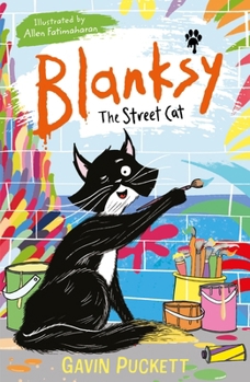 Paperback Blanksy the Street Cat Book