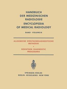 Paperback Allgemeine Röntgendiagnostische Methodik Roentgen Diagnostic Procedures [German] Book