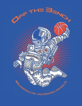 Off the Bench: "SIMPLE MANDALA TWO" Coloring Book for Adults, Large Print, Ability to Relax, Brain Experiences Relief, Lower Stress Level, Negative Thoughts Expelled, Achieve Mindfulness