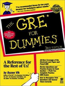 The GRE Test for Dummies - Book  of the Dummies