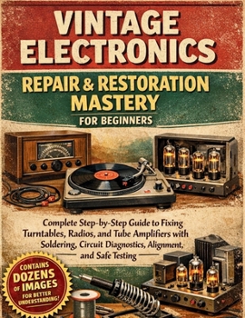 Vintage Electronics Repair & Restoration Mastery for Beginners: Complete Step-by-Step Guide to Fixing Turntables, Radios, and Tube Amplifiers with ... Diagnostics, Alignment, and Safe Testing