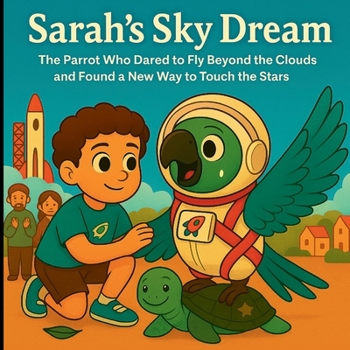 Paperback Sarah's Sky Dream: The Parrot Who Dared To Fly Beyond The Clouds And Found a New Way To Touch The Stars. Book