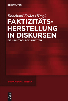 Hardcover Faktizitätsherstellung in Diskursen [German] Book