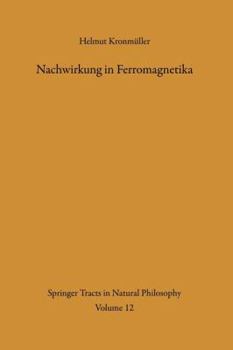 Paperback Nachwirkung in Ferromagnetika [German] Book