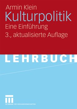 Paperback Kulturpolitik: Eine Einführung [German] Book