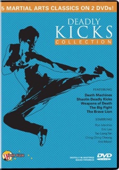 DVD Deadly Kicks Collection Book