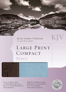 Imitation Leather Large Print Compact Bible-KJV [Large Print] Book