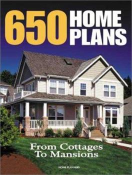 Paperback 650 Home Plans: From Cottages to Mansions Book