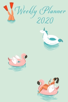 Weekly Planner 2020: 140 Pages | 6 x 9 | Calender, Organizer, Weekly Planner, Monthly Planner, Schedule, School Planner and Student Planner for 2020 | Year, Months, Weeks, Days