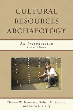 Paperback Cultural Resources Archaeology: An Introduction Book