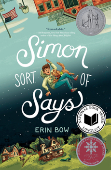 Hardcover Simon Sort of Says: Newbery Honor Award Winner Book