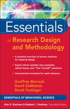Essentials of Research Design and Methodology (Essentials of Behavioral Science)