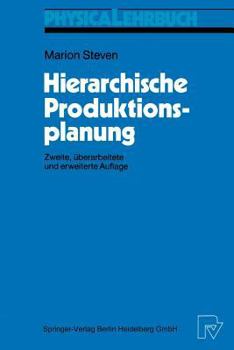 Paperback Hierarchische Produktionsplanung [German] Book