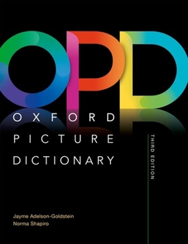 Paperback Oxford Picture Dictionary Third Edition: Monolingual Dictionary Book