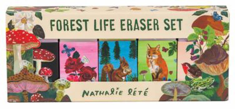 Misc. Supplies Forest Life Eraser Set: (Cute Office Supplies, Cute Desk Accessories, Back to School Supplies) Book